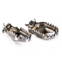 Степенки RFX Pro Series Anti-Mud Footrests - Titanium Fantic/Yamaha YZ 250F 24-25 / 450F 23-25