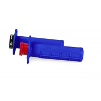 Мото ръкохватки RACETECH Lock On Blue