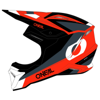 Детска каска O'NEAL 1SERIES STREAM BLACK/RED V.24