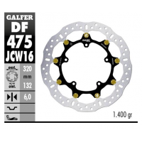 Плаващ преден спирачен диск Galfer WAVE FLOATING RACING 320x5mm DF475JCW160G03