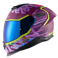 Каска NEXX Y100R URBANGRAM AUBERGINE MATT