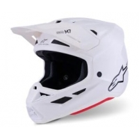 Мотокрос каска ALPINESTARS SM7 WHITE-GLOSS