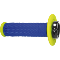 Мотокрос ръкохватки PROGRIP 708 Lock-On Locking BLUE/FLUO YELLOW