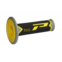 Мотокрос ръкохватки PROGRIP TRIPPLE Density GREY/YELLOW/BLACK