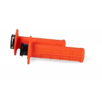Мото ръкохватки RACETECH Lock On Neon Orange