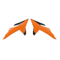 Пластмасови капаци за радиатор RACETECH Radiator Covers (Orange) KTM 25-26