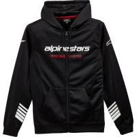 Мото суитшърт ALPINESTARS HOOD ZIP SESS-LXE BLACK
