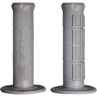 Мото ръкохватки SCAR HALF WAFFLE GREY