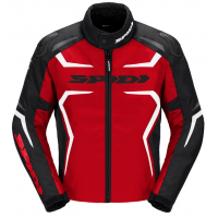 Текстилно мото яке SPIDI RACE-EVO H2OUT Black/Red/White