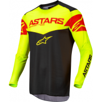 Мотокрос блуза ALPINESTARS FLUID TRIPPLE S21 BLACK/RED/YELLOW