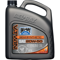 Масло BEL-RAY V-Twin Semi-Synthetic 4T 20W-50 4L