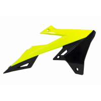 Пластмасови капаци за радиатор RACETECH Radiator Covers Neon Yellow/Black Suzuki RM-Z450 18-23