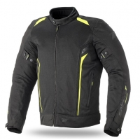 Текстилно мото яке 70 DEGREES TOURING BLACK/FLUO YELLOW
