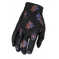 Детски мотокрос ръкавици FLY RACING Lite Outline Special Edition - Black/Red/Purple