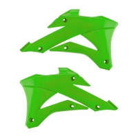 Пластмасови капаци за радиатор POLISPORT Kawasaki KX 85 (2022-24) Green