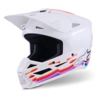 Мотокрос каска ALPINESTARS SM3 FORCE WHITE-GLOSS