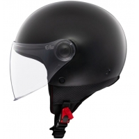 КАСКА ЗА СКУТЕР MT STREET S SOLID A1 GLOSS BLACK