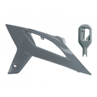 Пластмасови капаци за радиатор RACETECH Front Plate Grey BETA RR
