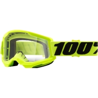 Мотокрос очила 100% STRATA2 YELLOW-CLEAR