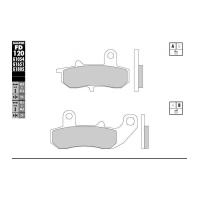 Задни мото накладки Galfer SEMI METAL FD120G1054
