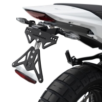 Стойка за номер за оригинални мигачи BARRACUDA MotoMorini X-cape (2022)
