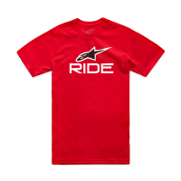 Тениска ALPINESTARS CSF RIDE 4 RD/W/BK
