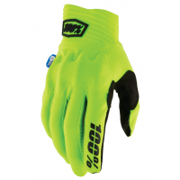 Мотокрос ръкавици 100% COGNITO SMART SHOCK FLUO YELLOW