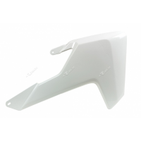 Пластмасови капаци за радиатор RACETECH Radiator Covers OEM Color (2017) White Husqvarna 16-18