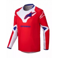 Детско мотокрос джърси ALPINESTARS YTH RACER VEIL RED/WHITE