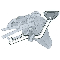 Монтажен комплект за куфари SHAD TOP MASTER SUZUKI BANDIT N600 94/99