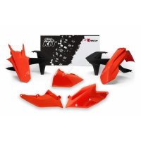 Комплект пластмаси RACETECH Plastic Kit OEM Color (2017) Orange/Black KTM 17-19
