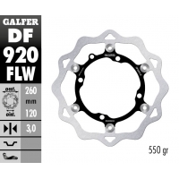 Плаващ преден спирачен диск Galfer WAVE FLOATING (C. STEEL) 260x3mm DF920FLW