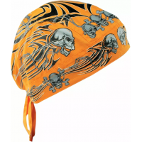 Кърпа за глава FLYDANNA ORNG TRIBAL SKUL