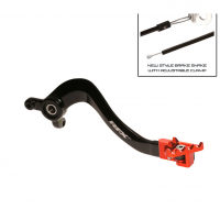 Заден лост за спирачка RFX Pro FT Rear Brake Lever - Black/Orange KTM SX 85 big wheel 18-24
