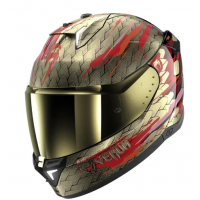 Каска SHARK SKWAL i3 VENUM Black Red Gold