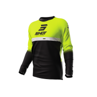 Мотокрос джърси SHOT Devo Reflex Neon Yellow