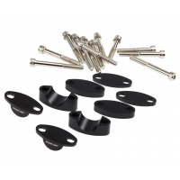Комплект повдигачи за кормило RFX Race Handlebar Riser Kit 28.6mm (Black) Universal Raises 25mm/30mm/35mm/40mm