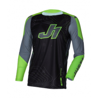 Мотокрос джърси Just1 J-Flex 2.0 Frontier Grey/Green Fluo/Black