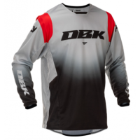 Мотокрос блуза FLY RACING Kinetic DBK Special Edition - Grey/Black/Red