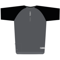 Вело тениска O'NEAL PIN IT BLACK/GRAY V.26