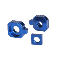 Блок втулка за задна ос RFX Pro Rear Axle Adjuster Blocks (Blue) - Husqvarna TC65 17-24