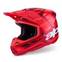 Мотокрос каска ALPINESTARS SM7 CORE RED-GLOSS