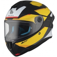 Каска MT TARGO S KAY B3 MATT BLACK/YELLOW