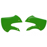 Пластмасови капаци за радиатор RACETECH Radiator Scoops KLX 110 02-09 (Green)
