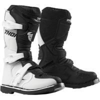 Детски мотокрос ботуши THOR YOUTH BLITZ XP WHITE/BLACK