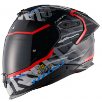 Каска NEXX Y100R URBANGRAM BLACK RED MATT