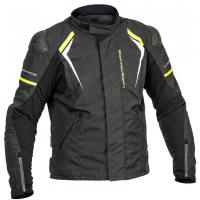 Текстилно мото яке Lindstrands Sandvik Black/yellow
