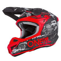 Мотокрос каска O'NEAL 5SERIES HR BLACK/RED