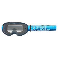 Мотокрос очила O'NEAL B-10 STRIPED BLUE/BLUE - CLEAR V.26