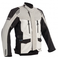 Текстилно мото яке Lindstrands Storbo Light Grey Black